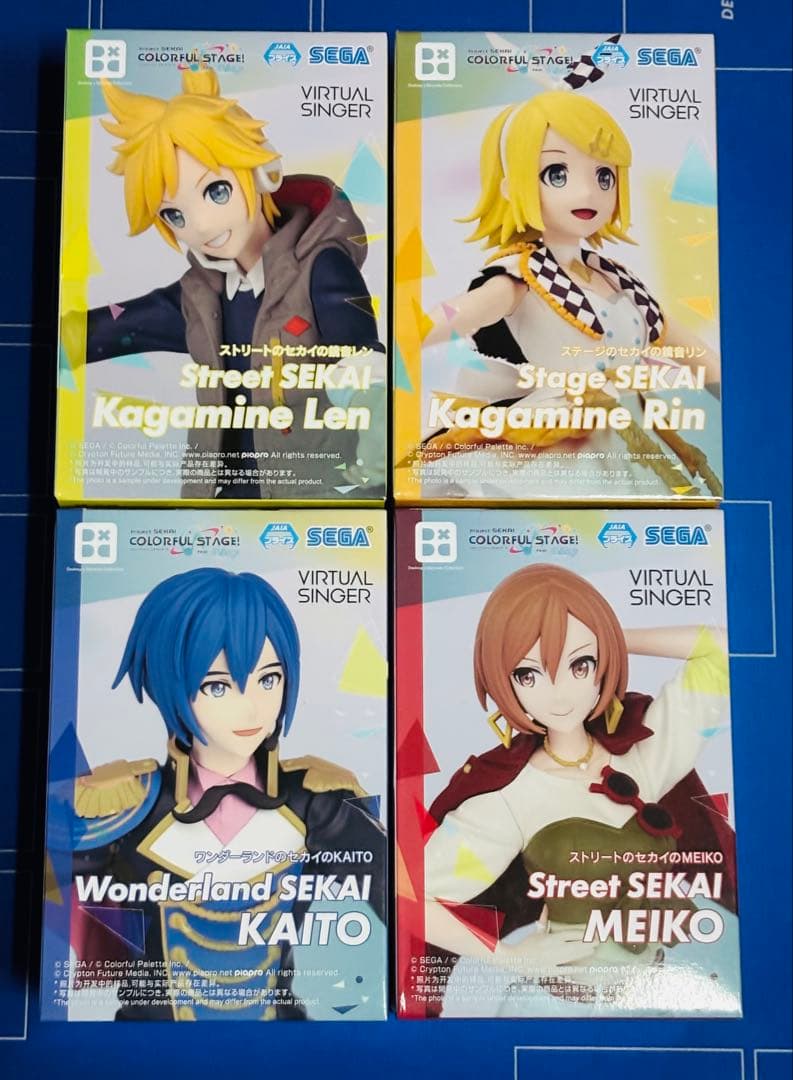 【17体セット】プロセカ フィギュア カイト 鏡音リン 鏡音レン MEIKO