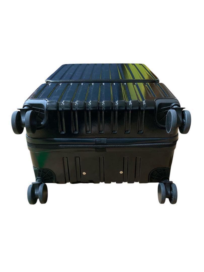 スーツケース 大型 USB カップホルダー 63L ブラック シンプル 旅行