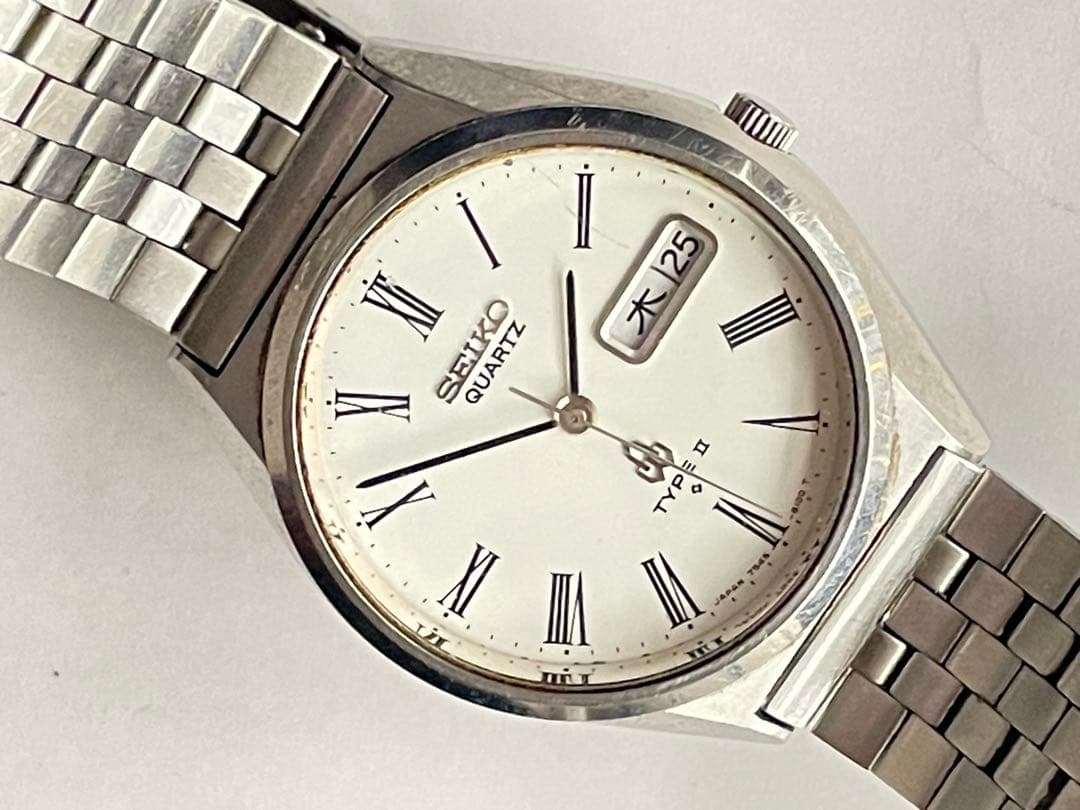 SEIKO TYPE II 7546-8000 1978 SUWA クォーツ