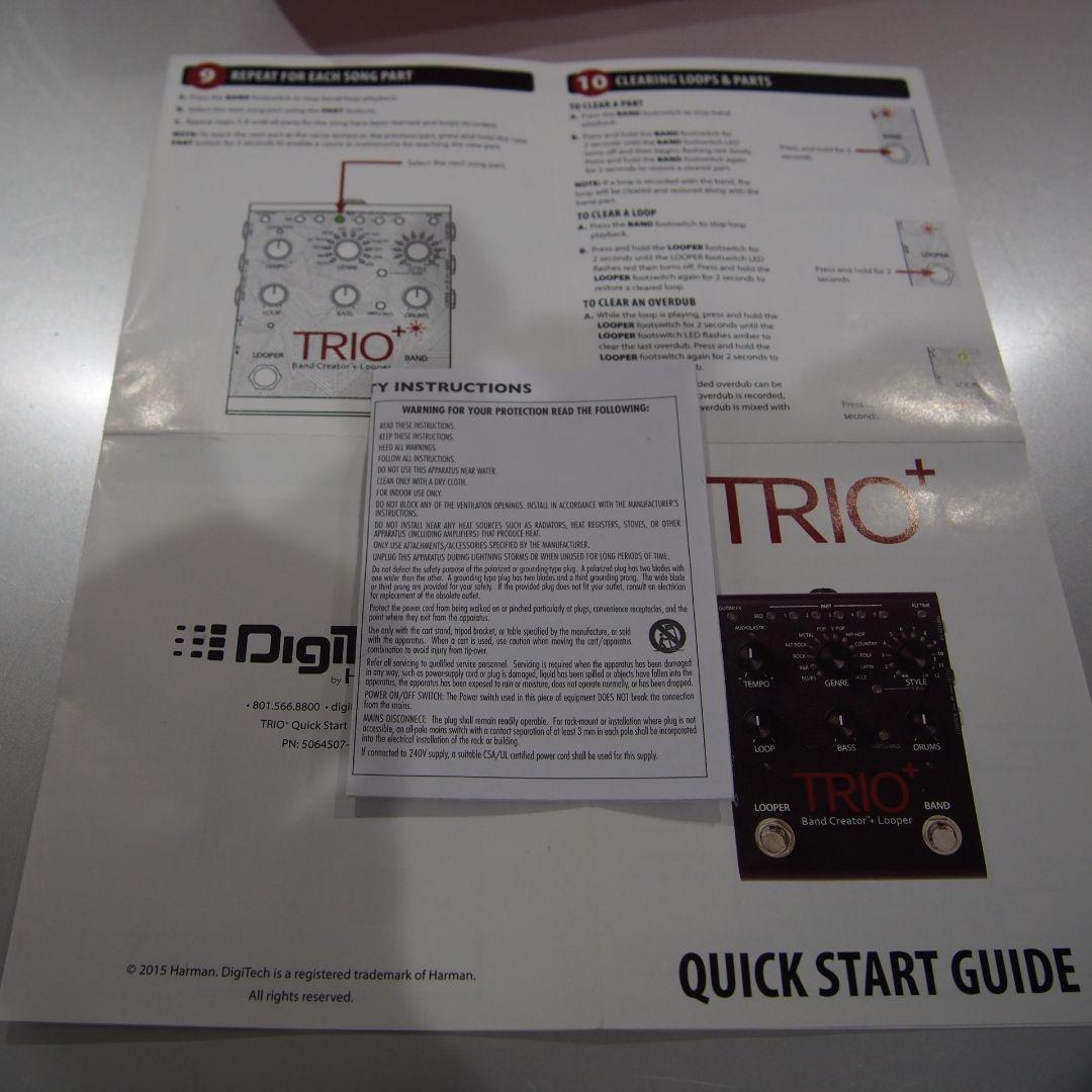 DigiTech TRIO+ バンドクリエイター・ルーパー　トリオプラス