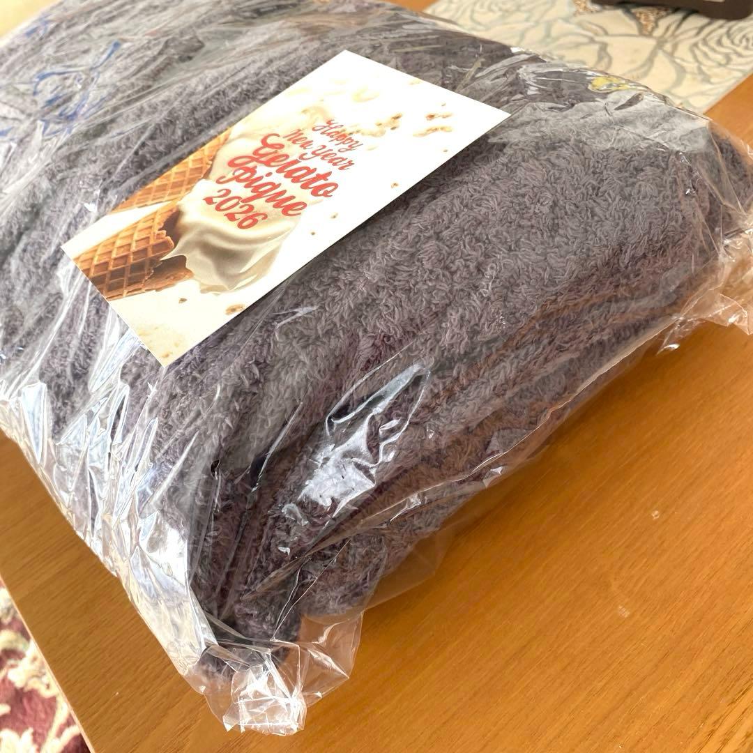 ジェラピケ もこもこ3点セット 福袋 2026 B ジェラートピケ グレー