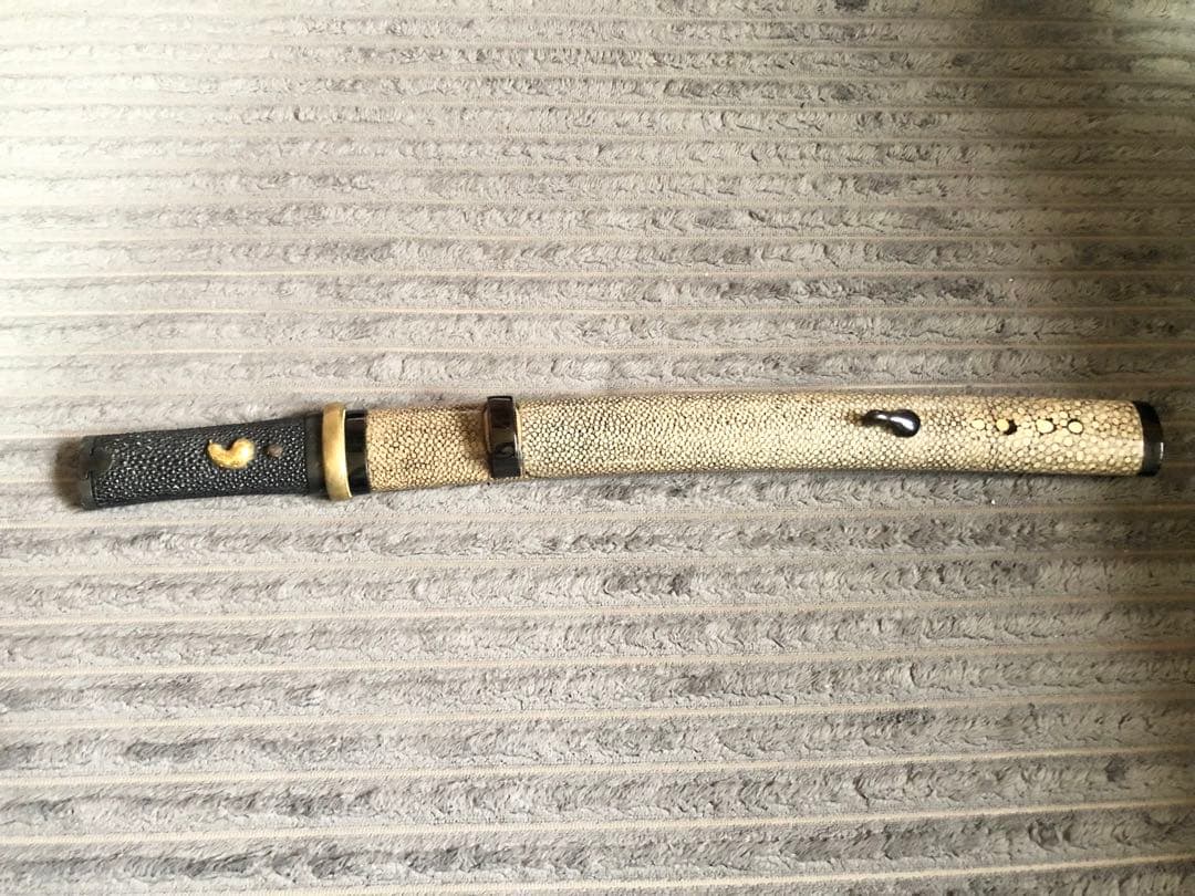 時代物 短刀 拵 竹光 木製