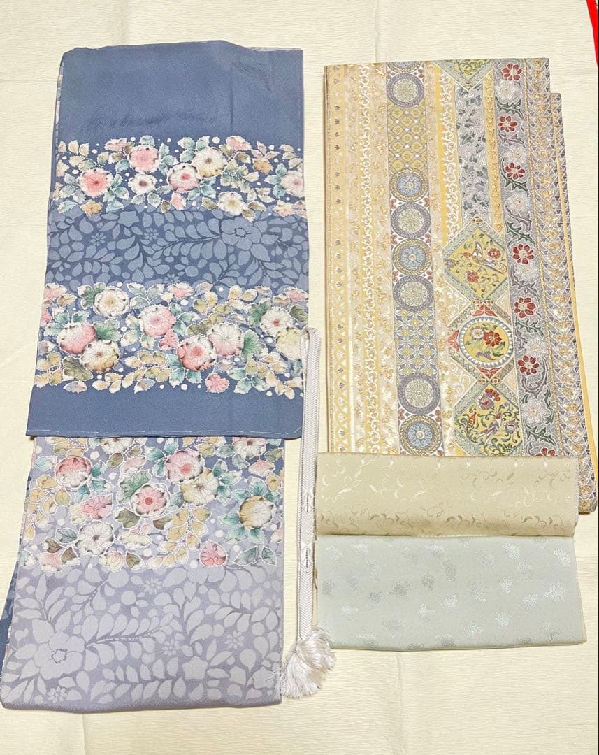 訪問着フルセット 辻ヶ花 作家 落款 正絹 絞り ぼかし 入学式 結婚式