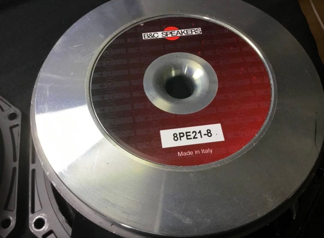 B & C SPEAKERS 8PE21-8 20センチユニット 動作品ペア