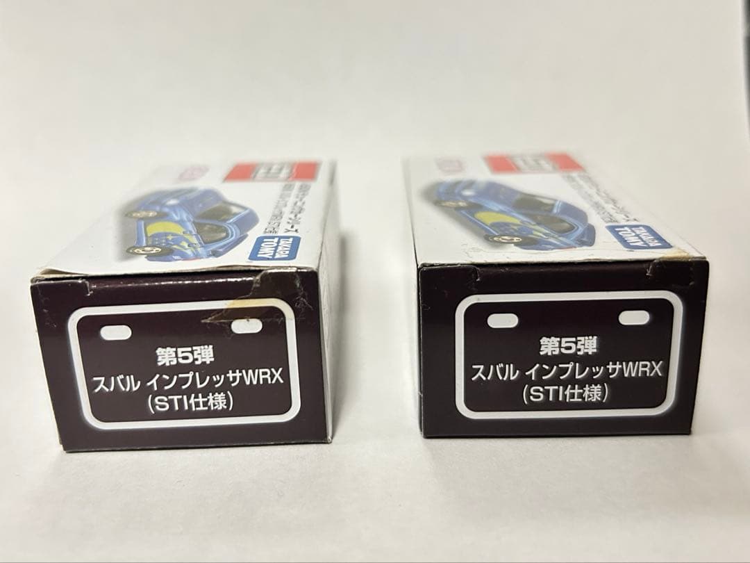 トミカ AEON限定 スバル インプレッサ WRX STI