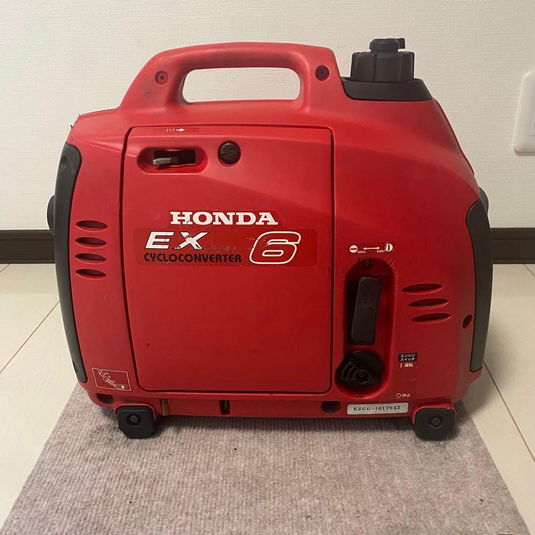 EX6 ホンダ 発電機 軽量 交流 600VA ポータブル 停電