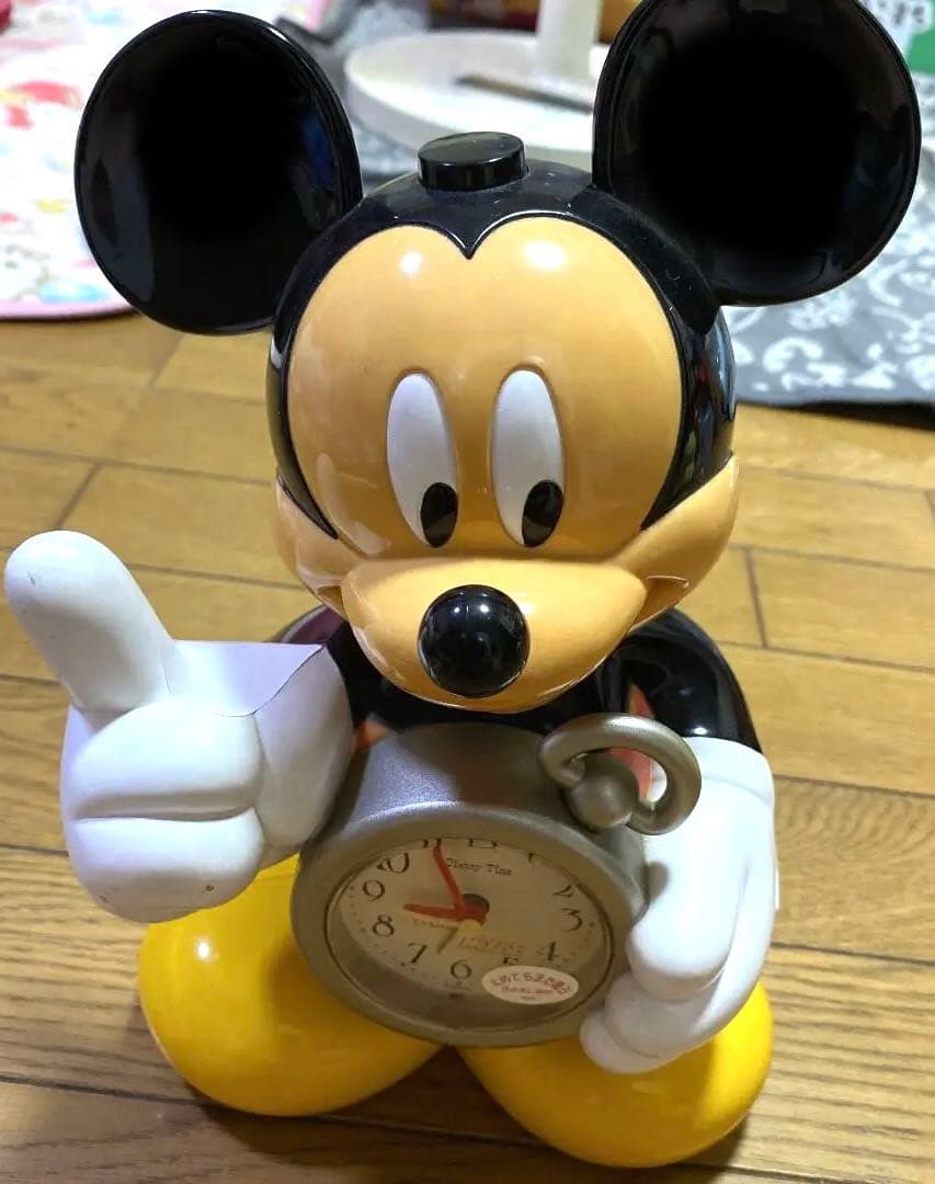 70年代ドイツ製ヴィンテージミッキーマウス 目覚まし時計