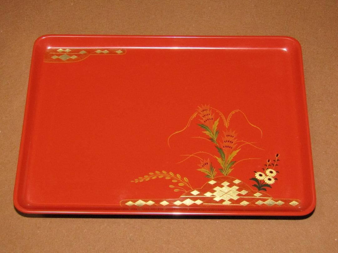 【山口県特産　大内塗　屠蘇器揃】お正月用品　美品