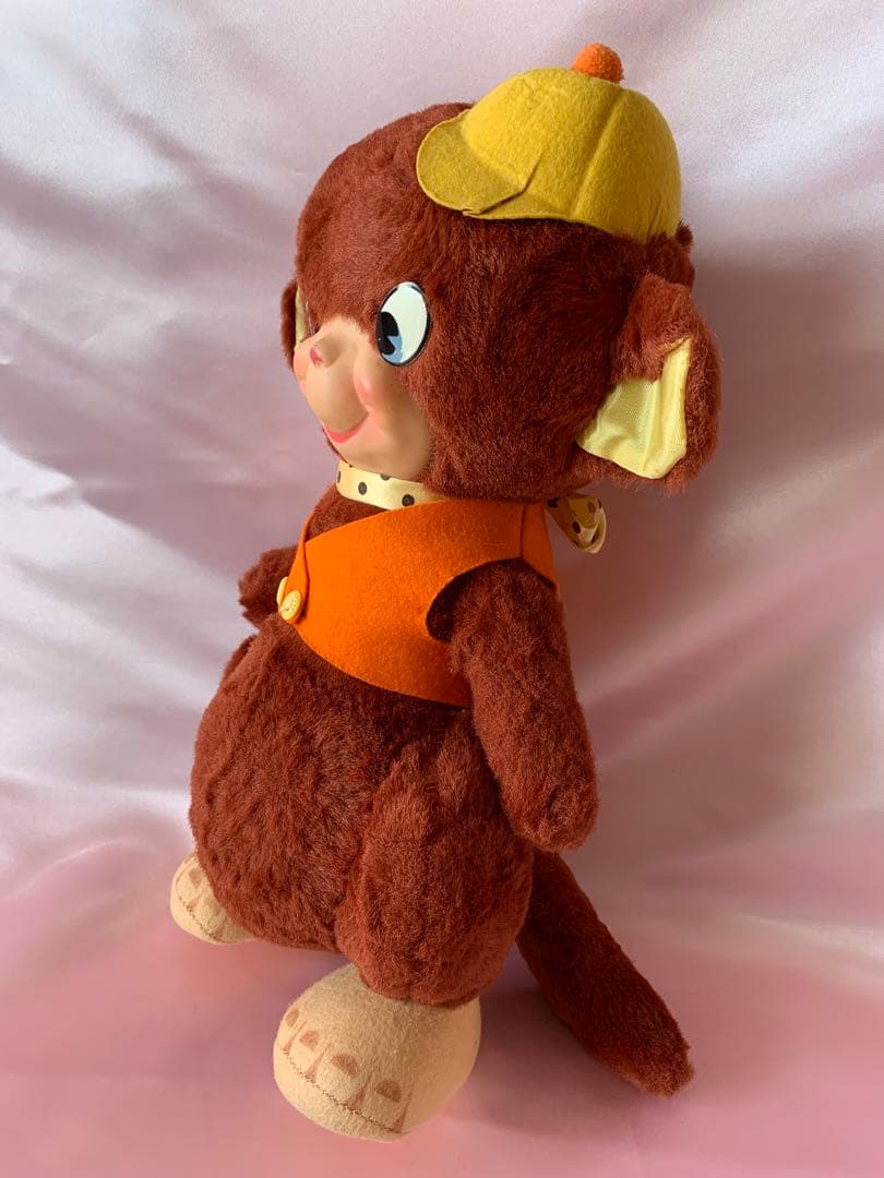 ビンテージドール　ラバーフェイス　モンキー　さる　サル　レトロ　猿　ラバードール