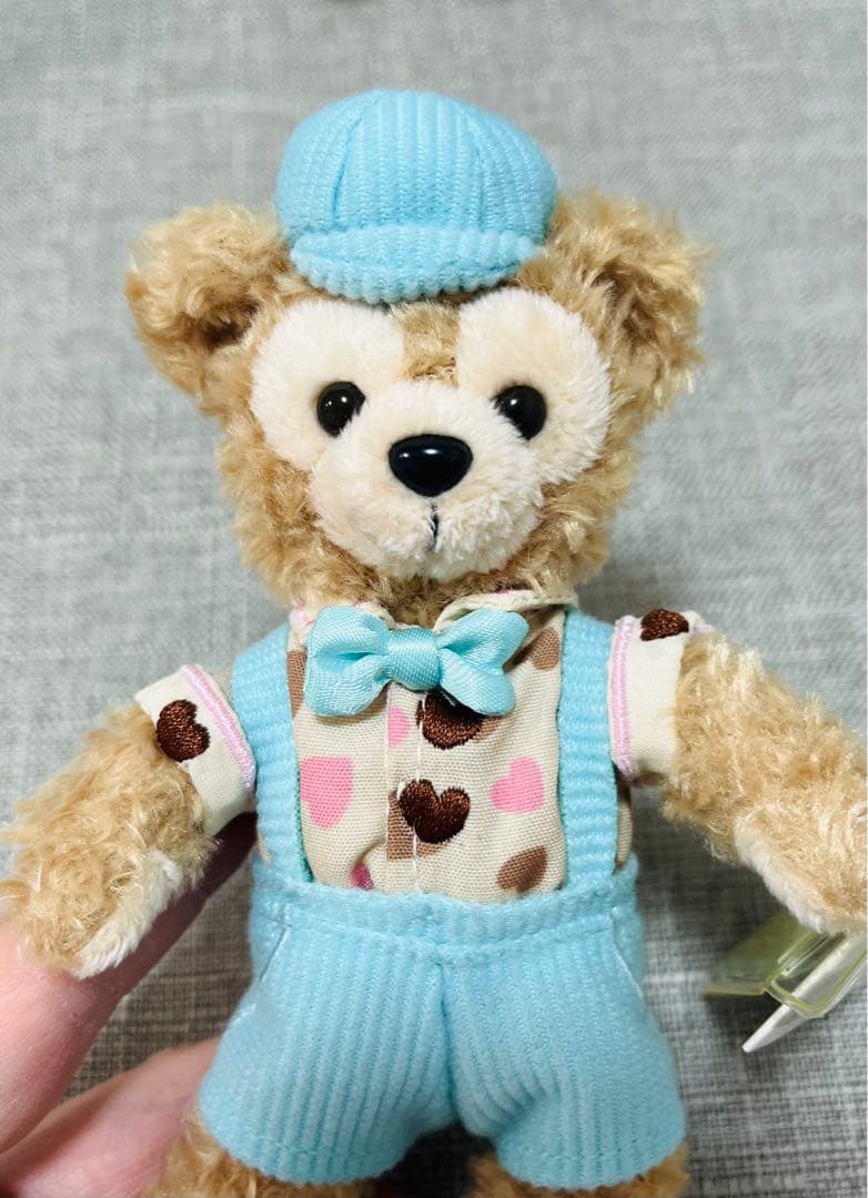 香港ディズニー2019バレンタイン ダッフィーシェリーメイぬいぐるみ