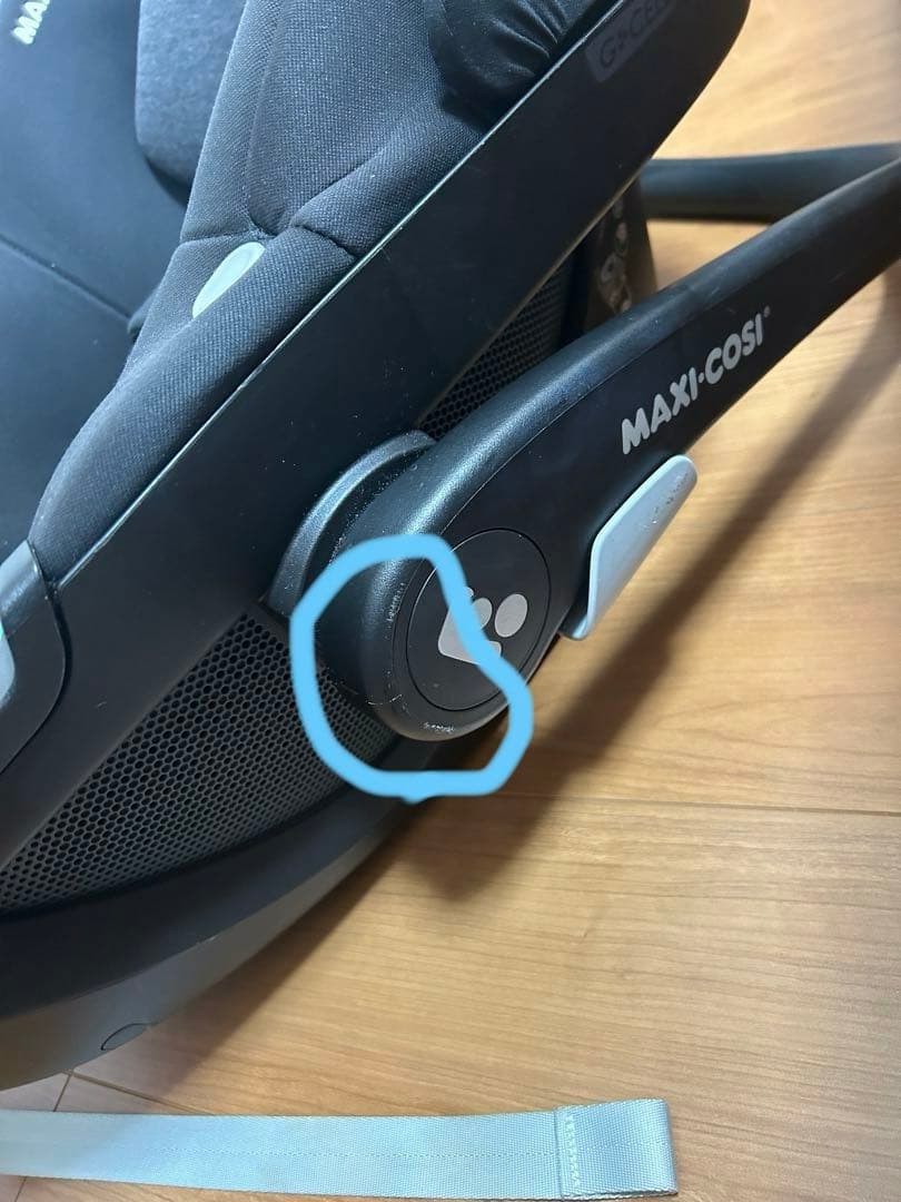 マキシコシペブル360 familyfix360 エアバギー用アダプター