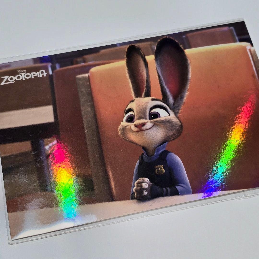 韓国限定 ズートピア ポップアップ ポストカード 証明写真 4カットステッカー