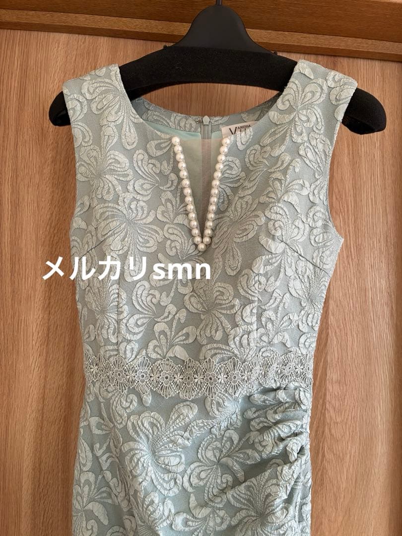 vannesa heart ドレス　M ミント　エルケイ　銀座クチュール