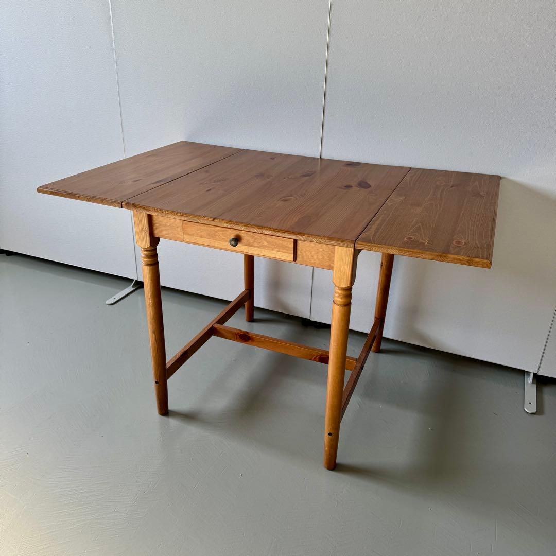 【かなえ 】IKEA イケア INGATORP ダイニングテーブル