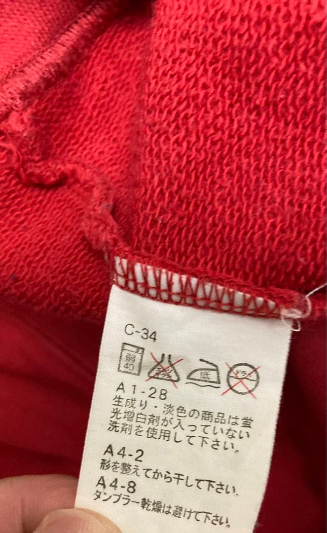 Ralph Lauren ポロベア トレーナー 160 大人S 赤ラルフローレン