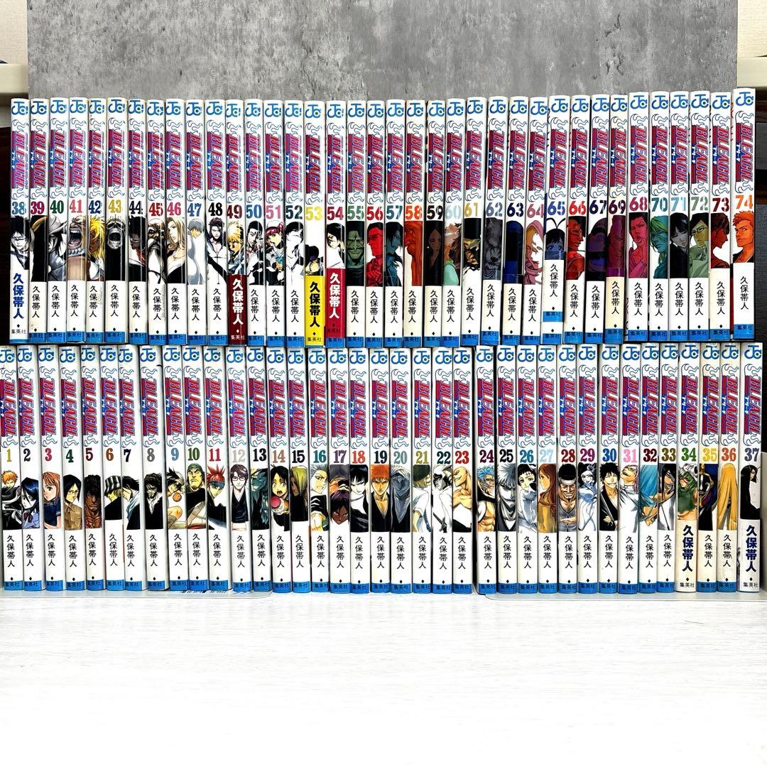 Bleach ブリーチ 1巻〜74巻 全巻+関連本3冊セット BLEACH 全