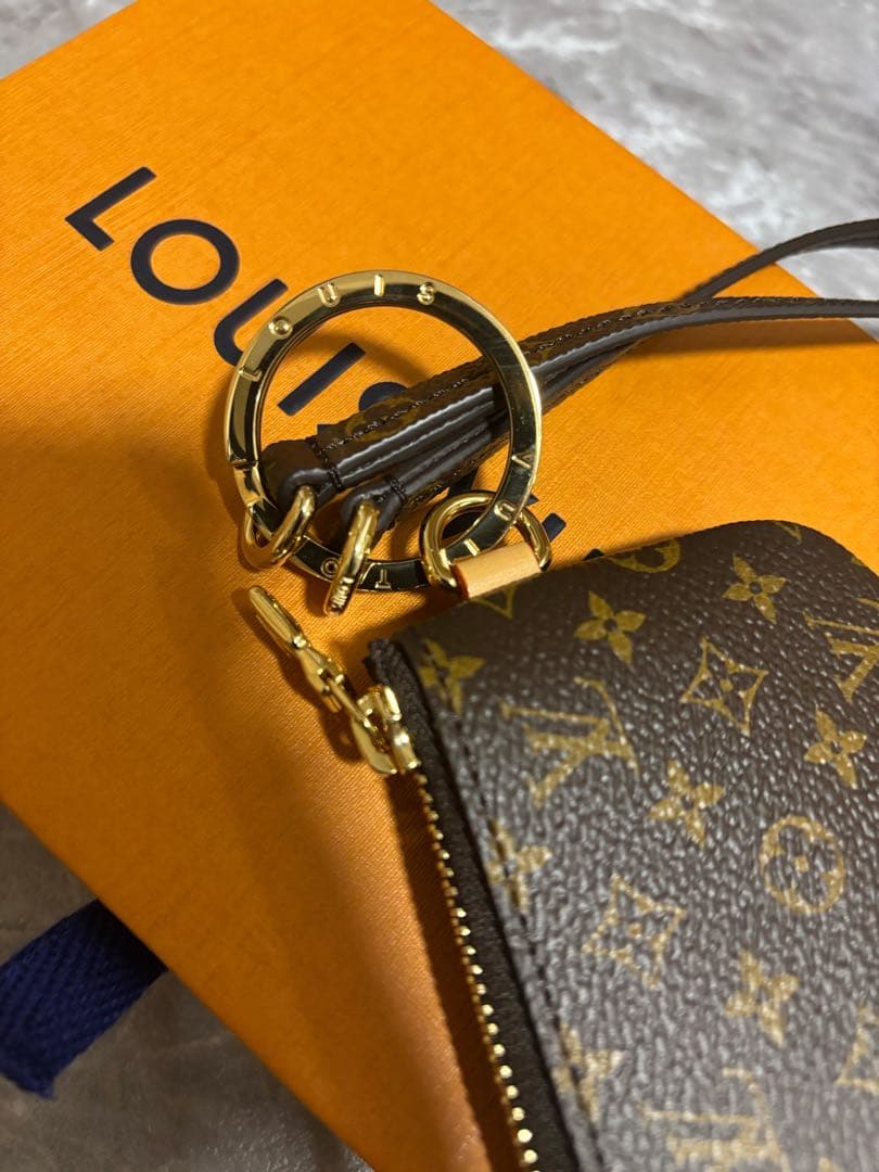 【訳あり】【極美品】ルイヴィトン　フォンフォルダー　ケース　首掛け