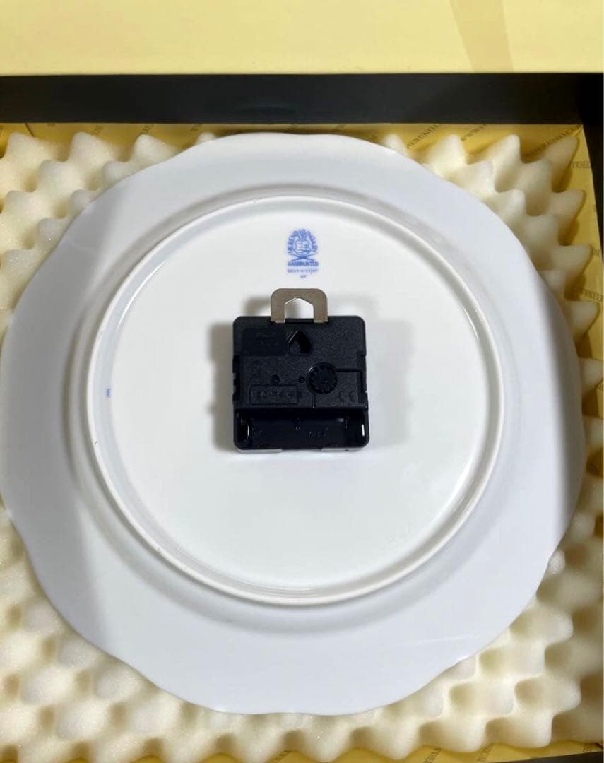 HERENDヘレンドアポニーグリーン ウォールクロック時計未使用美品