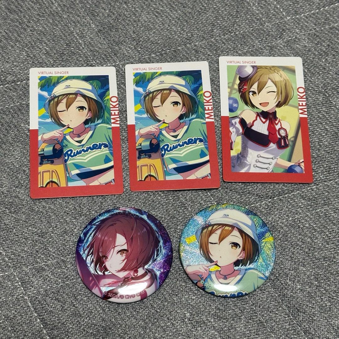 プロセカ MEIKO 缶バッジ エピカ - メルカリ