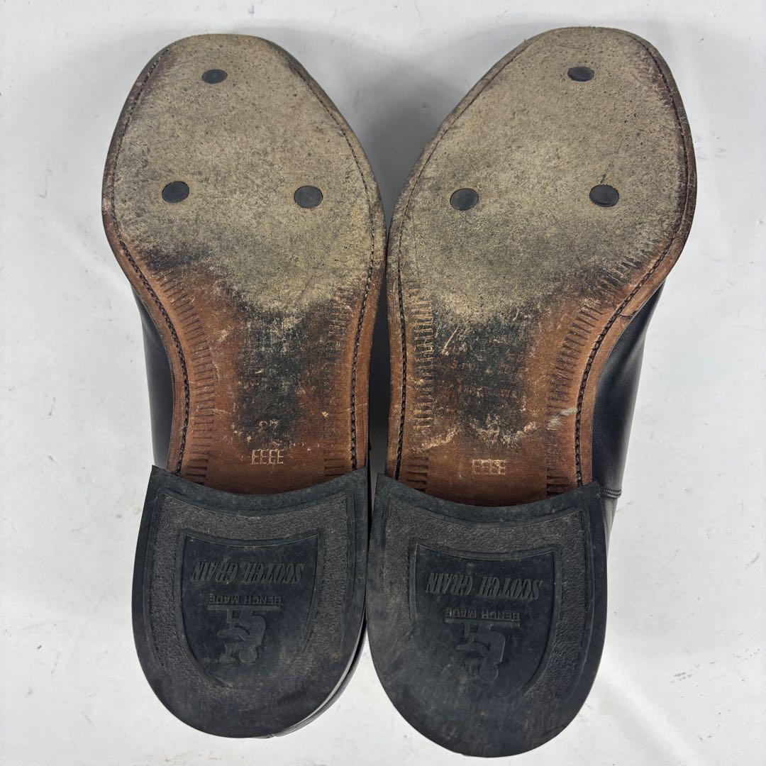 Scotch Grain　スコッチグレイン　ストレートチップ　ブラック　27cm