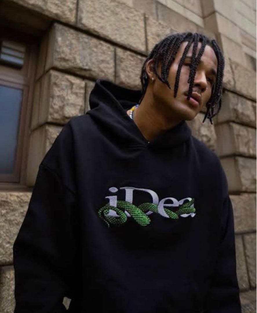 IDEASWAM | イデアスワム IDEASWAM iDea パーカー Lサイズ 黒初期デザイン