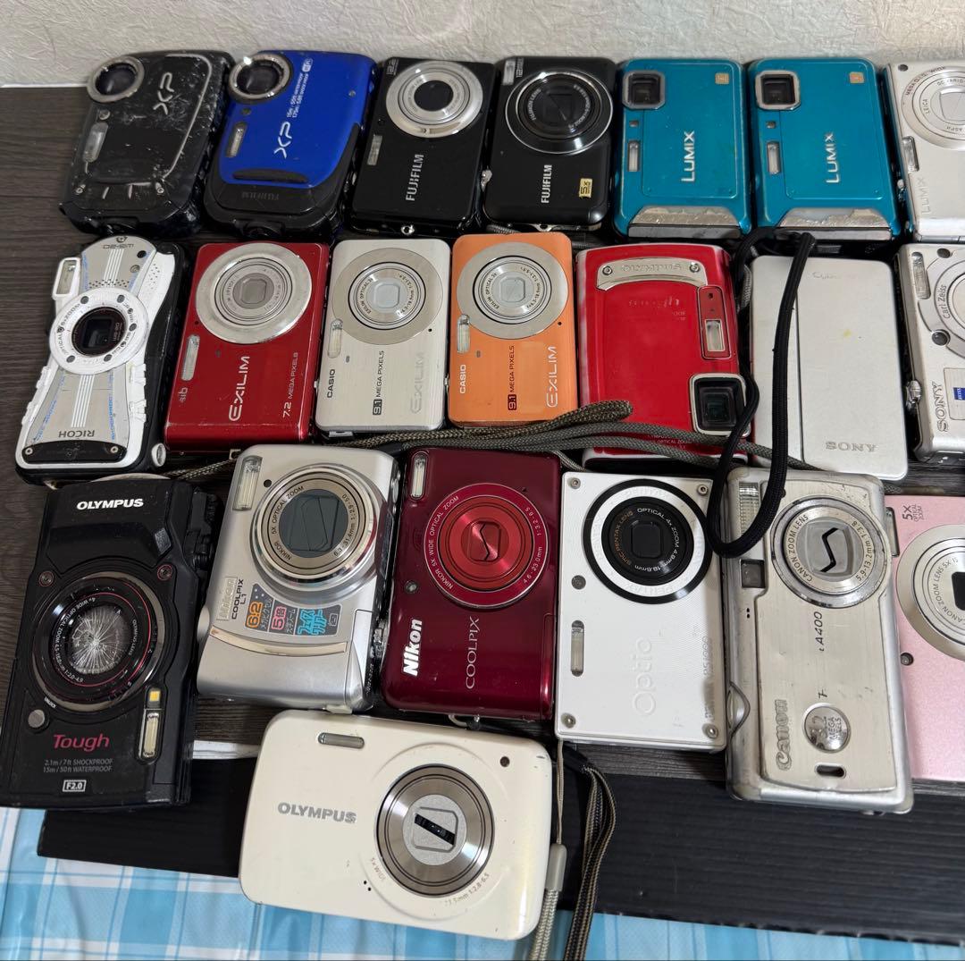 デジタルカメラ28点セット (未確認)(ジャンク品)