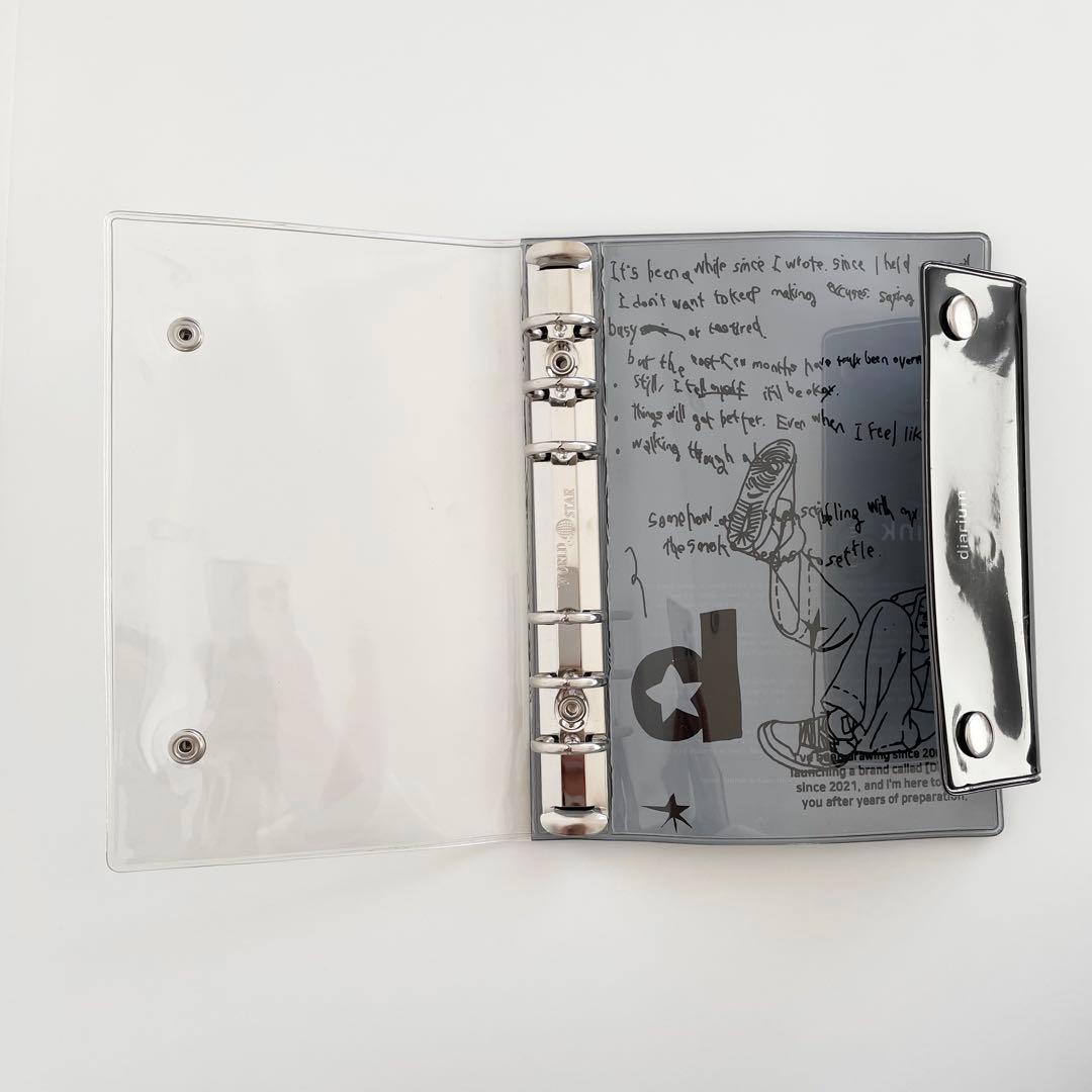 早い者勝 韓国 貯金 バインダー カバー A6 pvc diarium No.4 - メルカリ