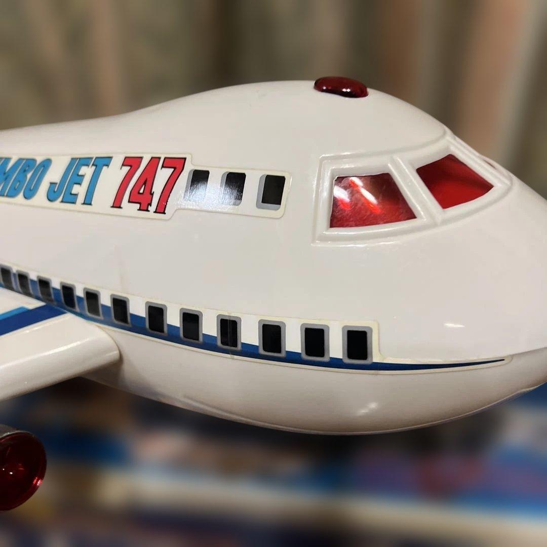 ジャンボジェット747 飛行機　昭和レトロ　絶版