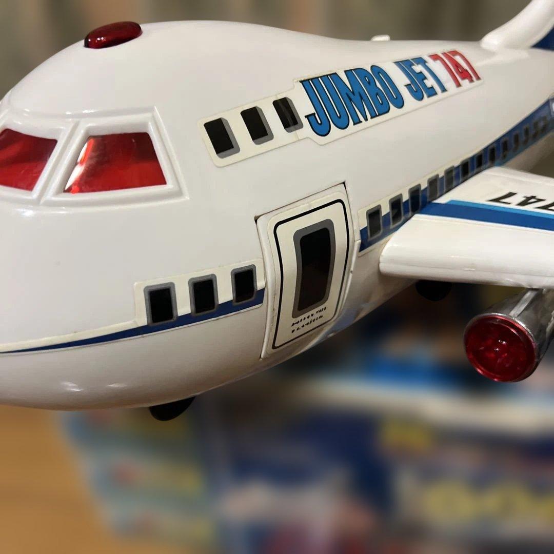 ジャンボジェット747 飛行機　昭和レトロ　絶版