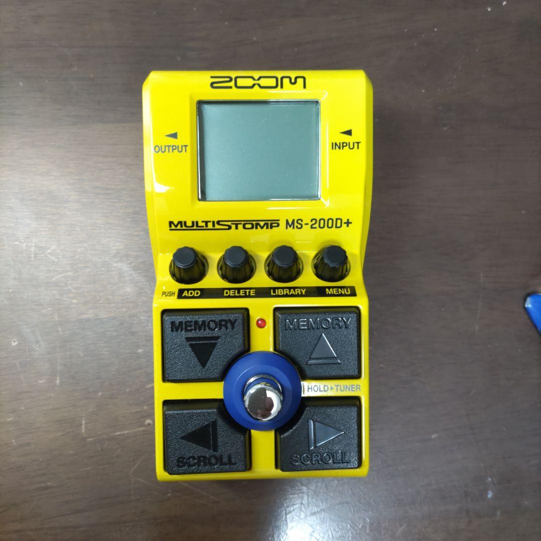 テト ZOOM MULTISTOMP MS-200D+ イエロー