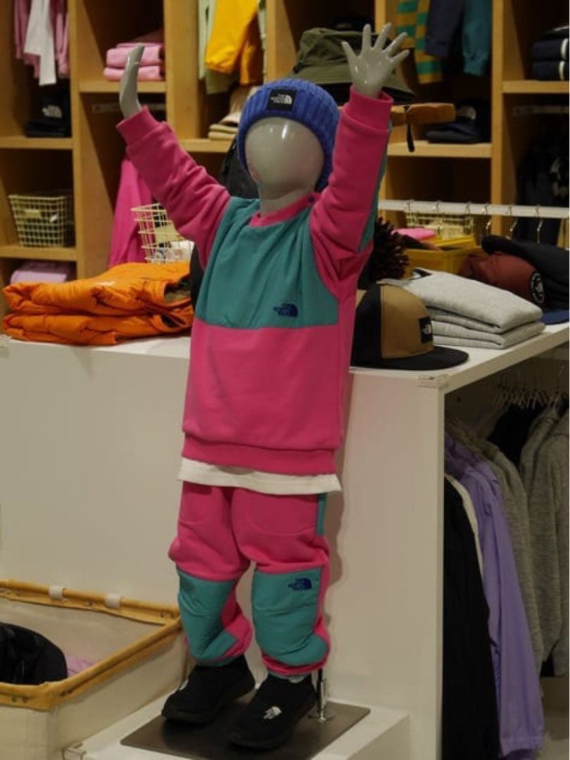 ぴ*す様 ノースフェイス　スウェット　セットアップ　ピンク