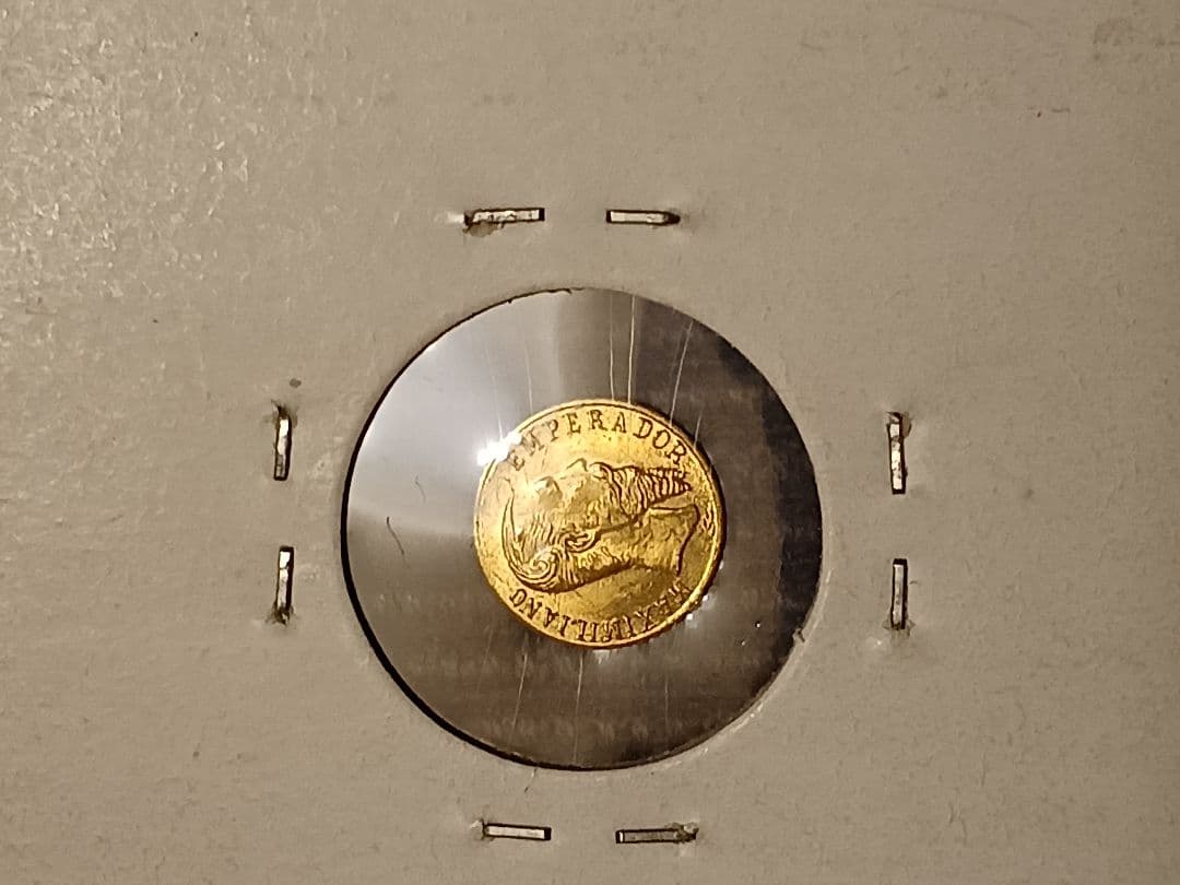 メキシコ 金貨 1ペソ 未使用 本物