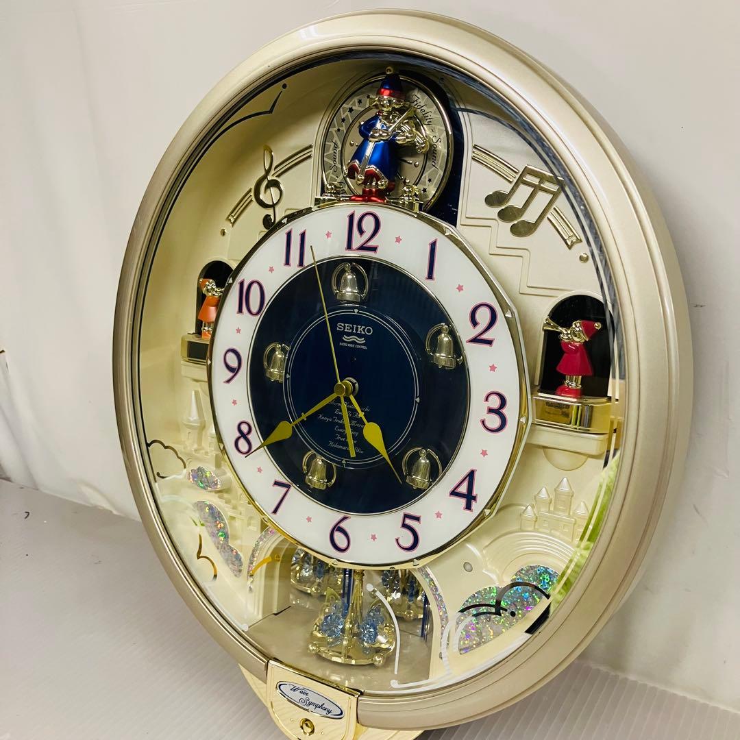 1RR1 SEIKO 電波時計 ウェーブシンフォニー RE555S からくり時計