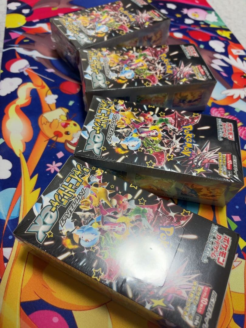 ポケモンカード　シャイニートレジャーex 　4BOX