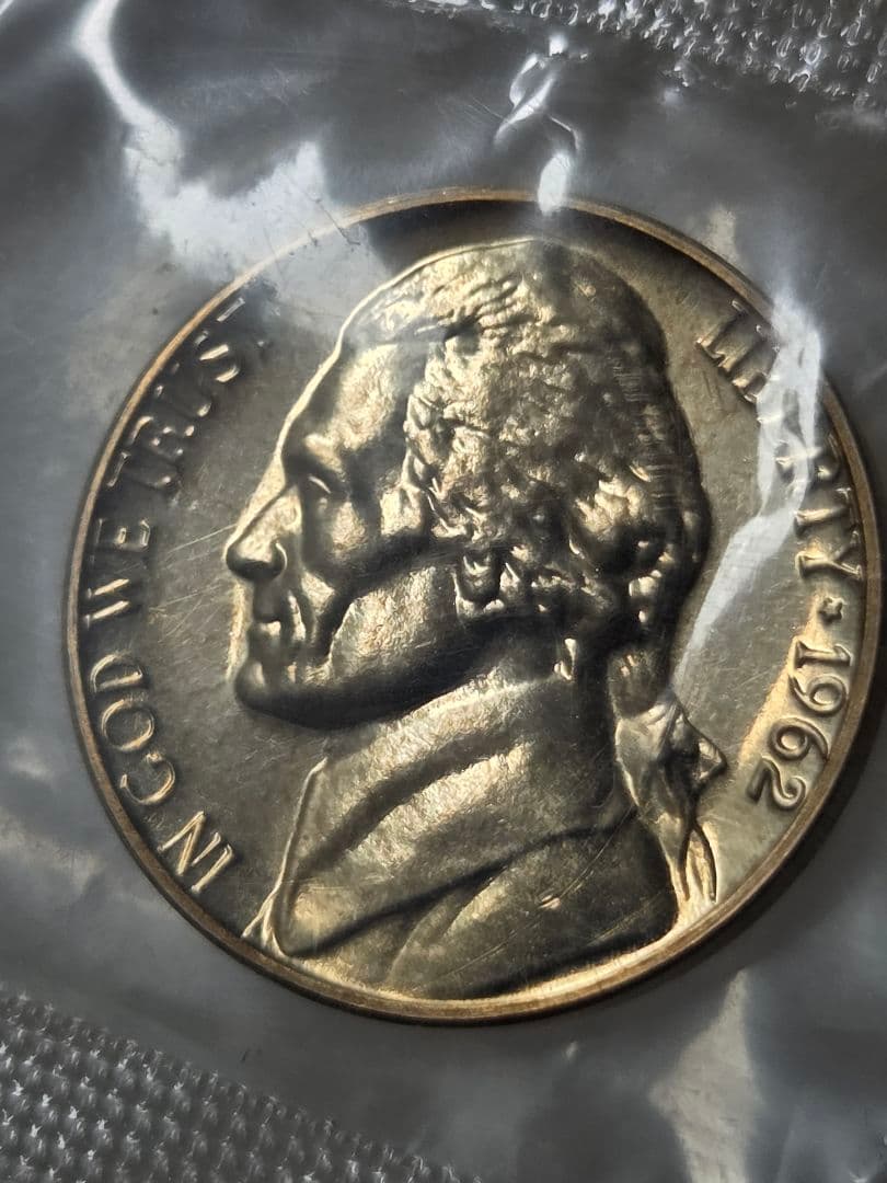 プルーフ) アメリカ合衆国 コインセット(銀貨入り) 1962