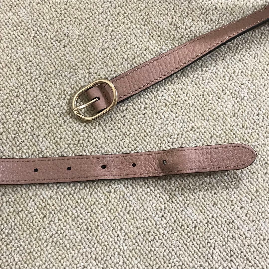 し*み様 GUCCI　ピンク　2WAY ショルダーバッグ　バンブー　スモール　レ