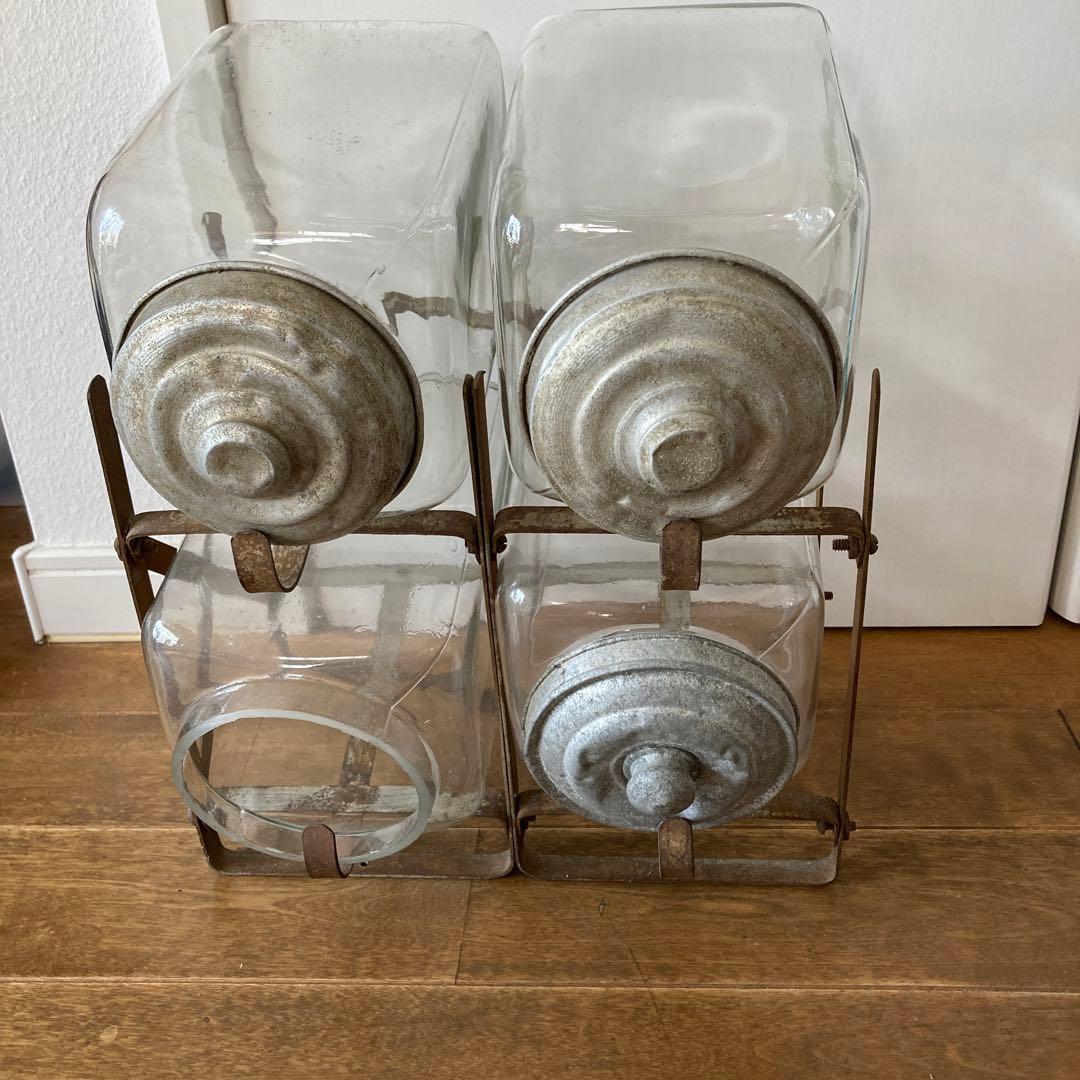 アンティーク 駄菓子屋 瓶 陳列棚 ショーケース オンライン 通販