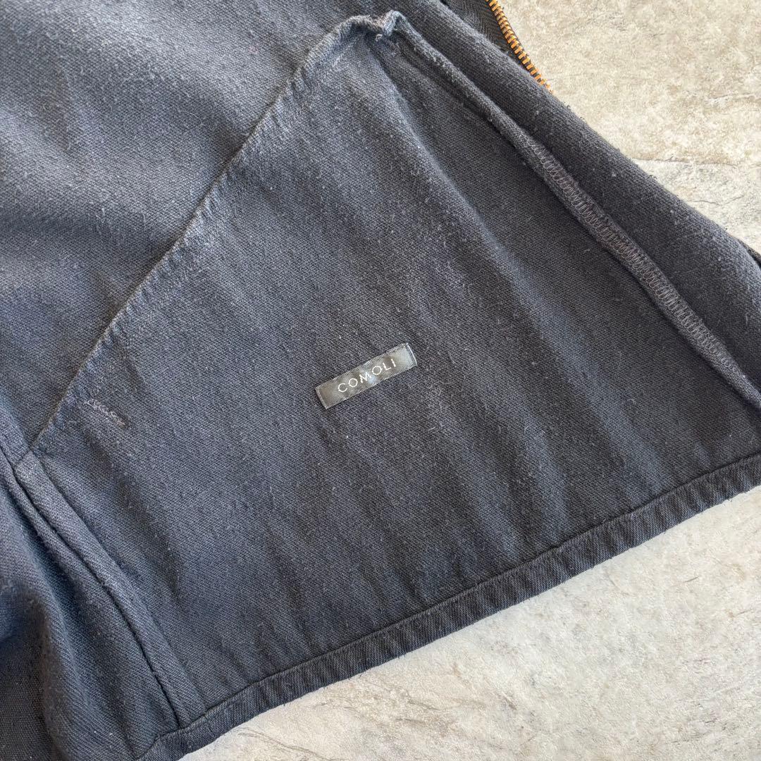 comoli シルクネップ ジップショートジャケット 3 25SS COMOLI