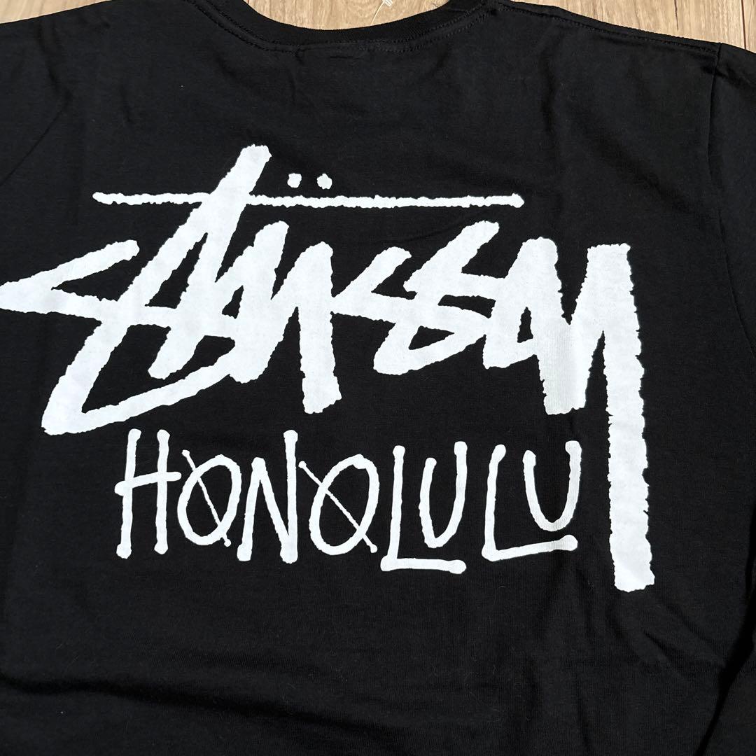 新品】Stussy ステューシー ホノルル 限定Tシャツ ブラック M - メルカリ