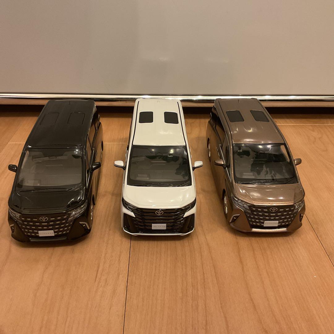 アルファード 40 ヴェルファイア 40 モデルカー ミニカー ３台セット