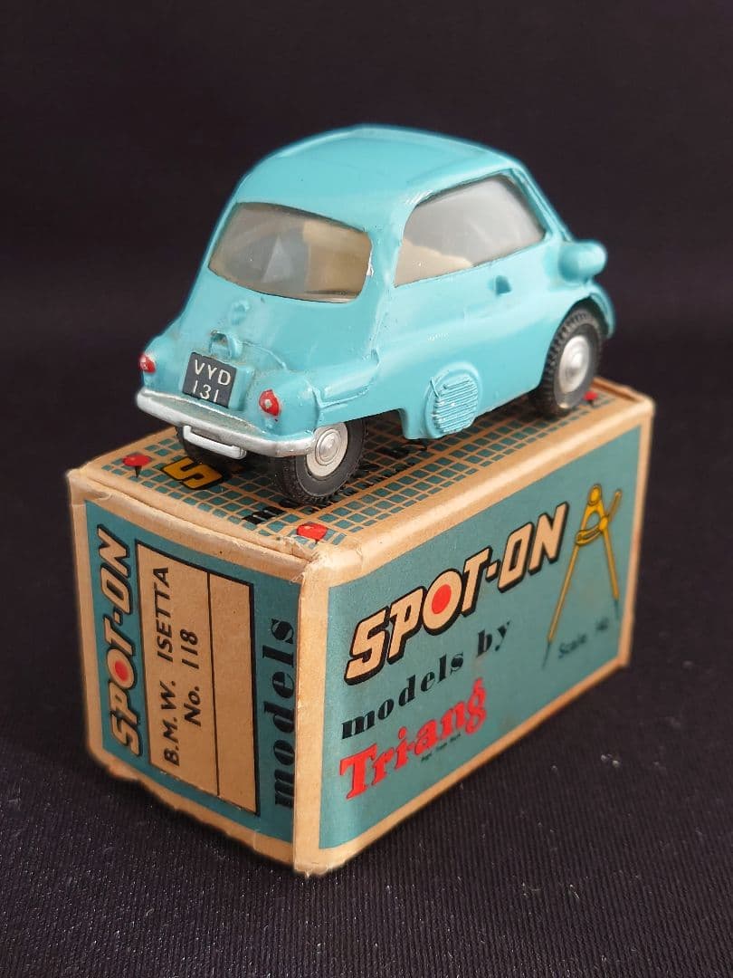 スポット・オン　BMW・イセッタ　バブルカー（ディンキー・コーギー・テクノ）
