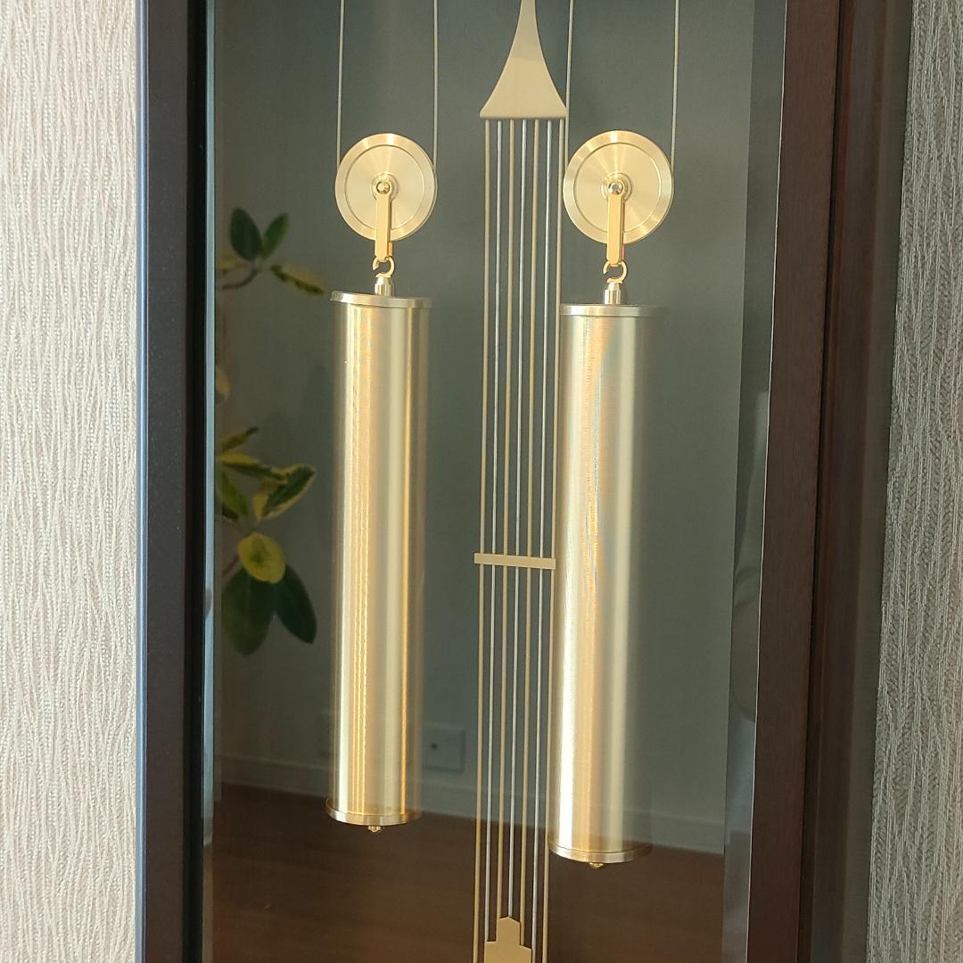 SEIKO　エンブレム　振り子時計　掛時計　柱時計