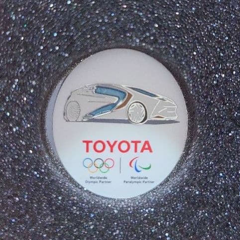 【非売品】TOYOTA 東京2020オリンピック記念ピンバッジ