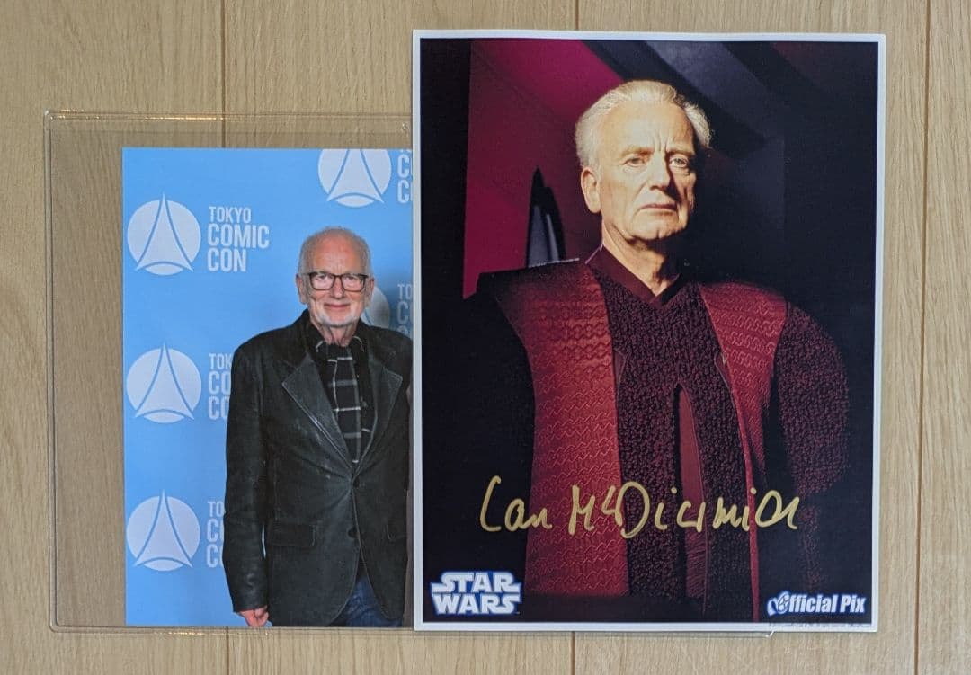 1/16迄出品　STARWARS　ヘイデン、ユアン、イアン直筆サイン　SWAU