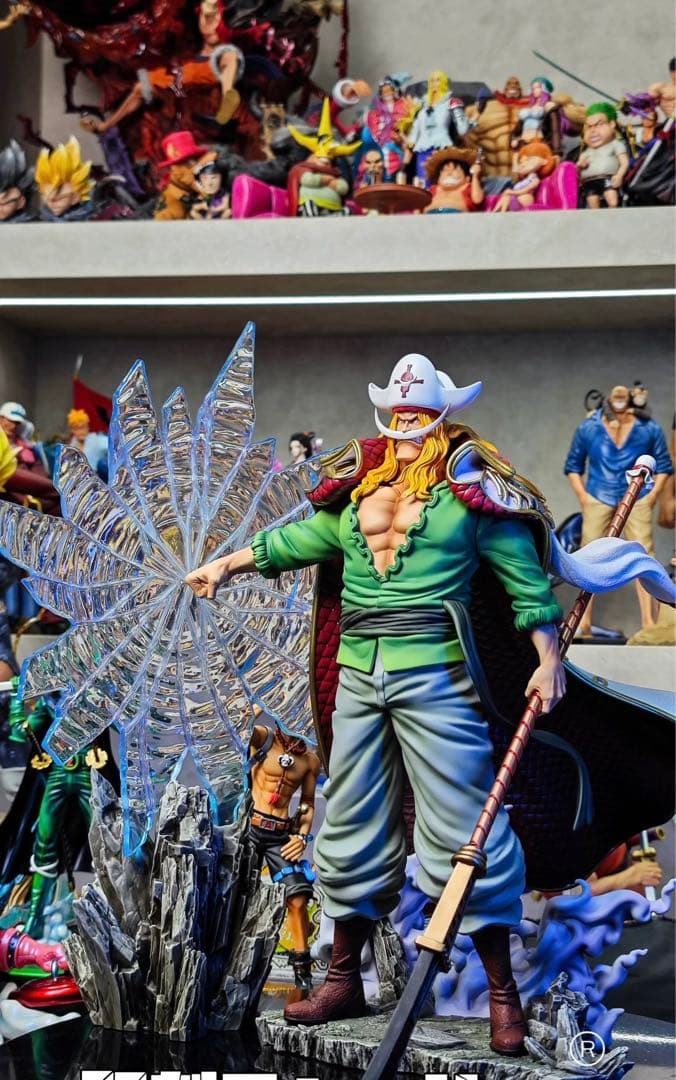 ワンピース 白ひげ 【若い頃】 ガレージキット フィギュア POP 1/8サイズ