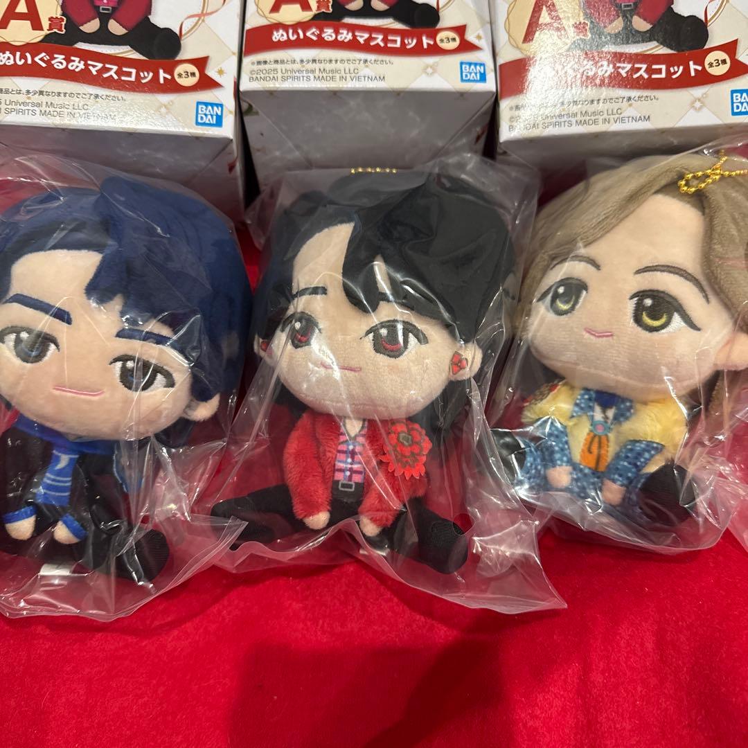 ぽ*ぽ様 ミセス 一番くじ A賞 ぬいぐるみマスコット 大森元貴 若井滉斗 藤澤