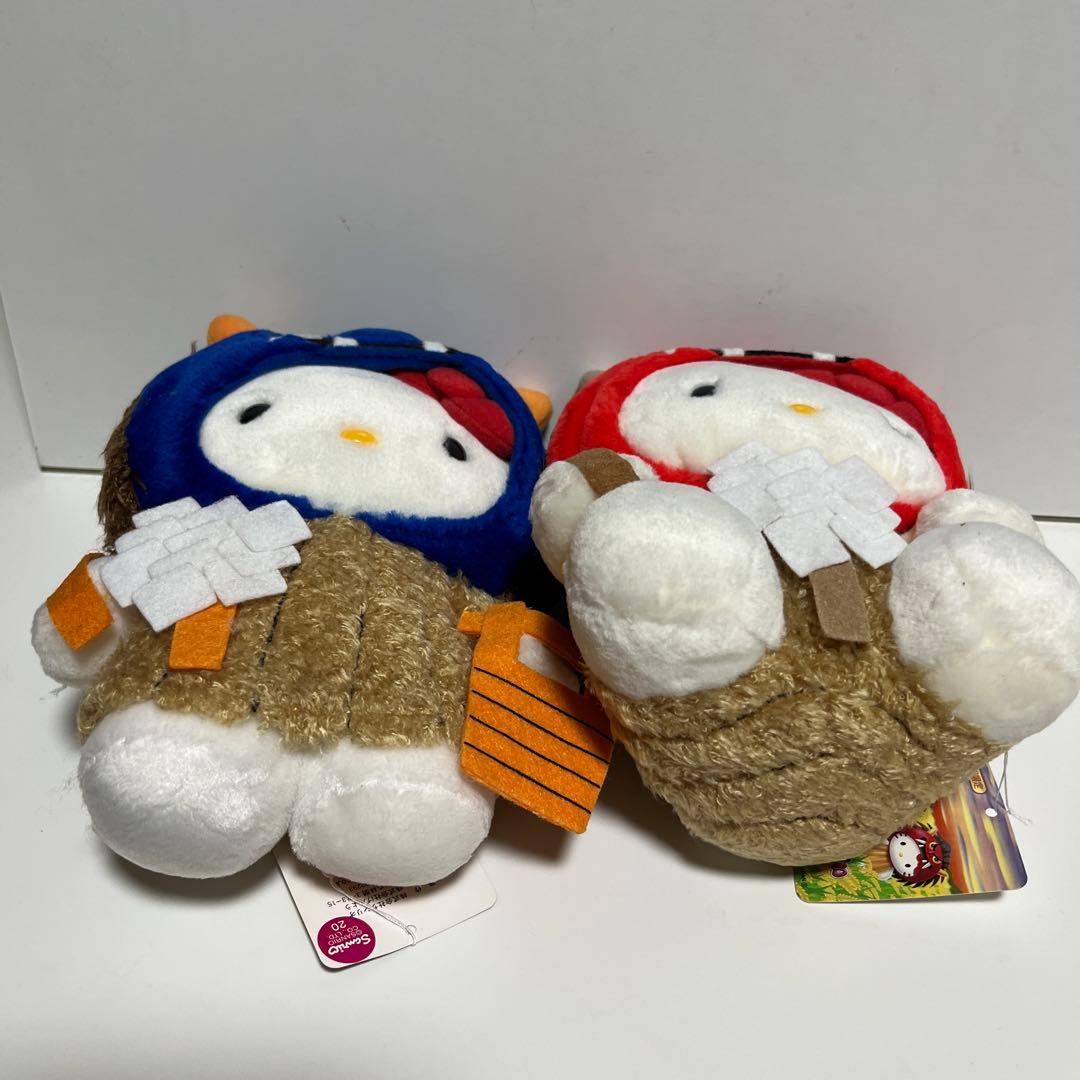 はろうきてぃ ぬいぐるみ２個セット 秋田 サンリオ レア 2001年