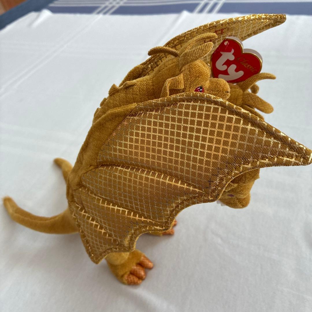 新品未使用T y classicゴジラ（白目）モスラキングギドラ3体セット