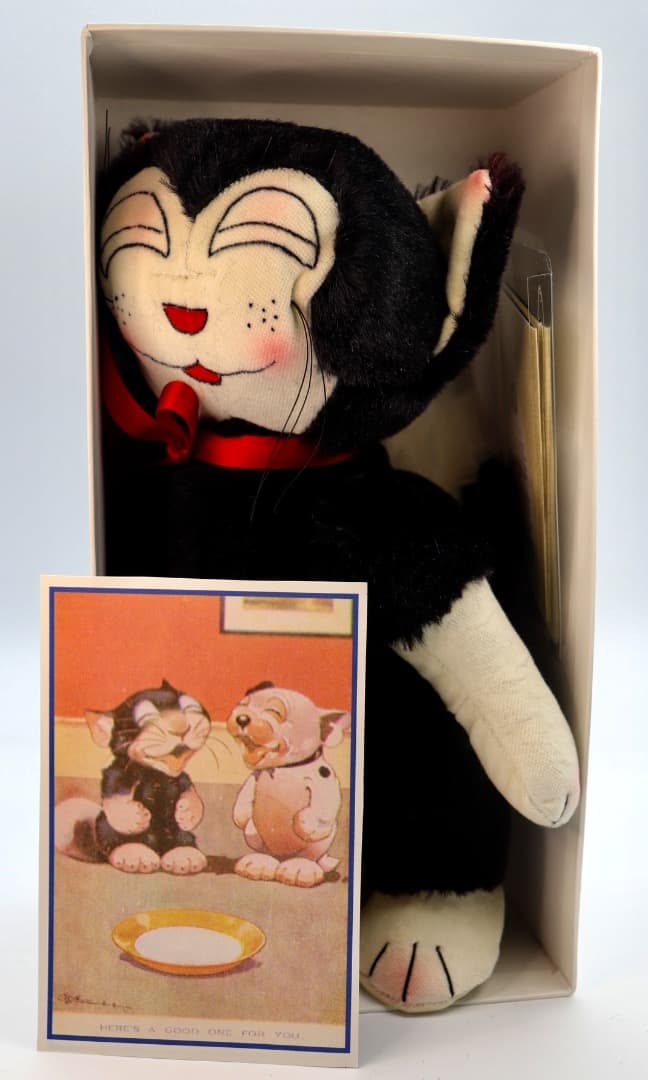 OOLOO ボンゾの友達の黒い猫 MERRYTHOUGHT イギリス ぬいぐるみ