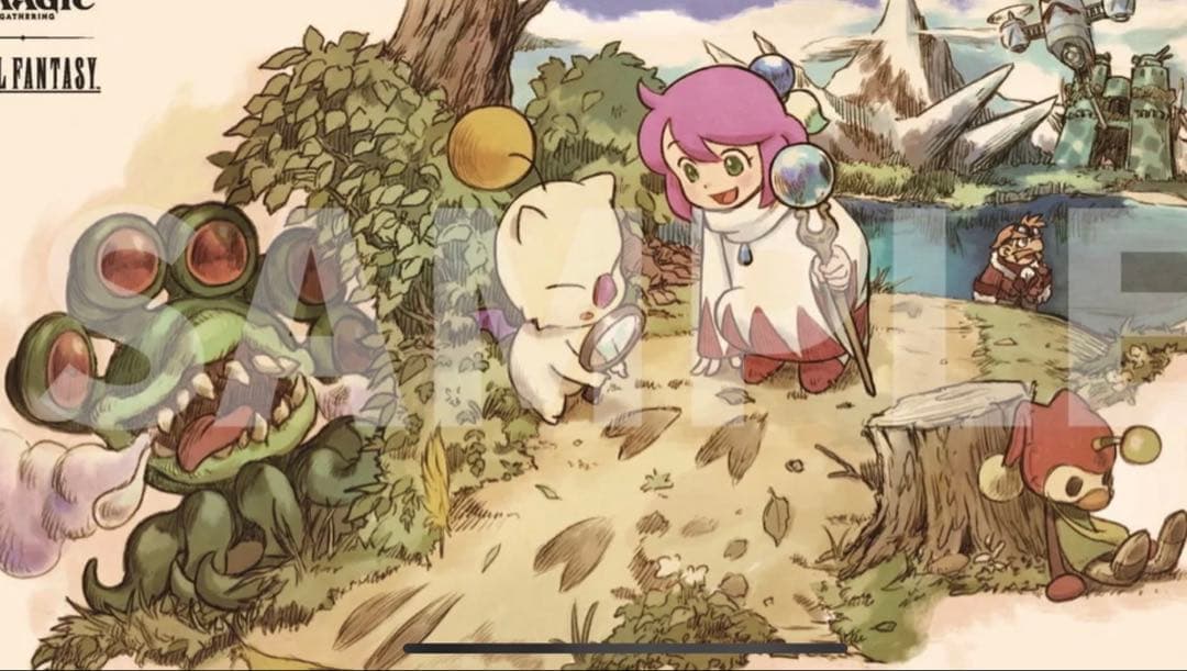 手掛かり》マジック大戦祭 プレイマット チョコボ mtg ff